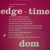 Dom edge of Time - 2 LP